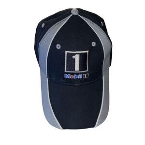 Mobil 1 Hat Cap Logo‎ Otto Baseball NASCAR Racing Back Adjustable Black Otto